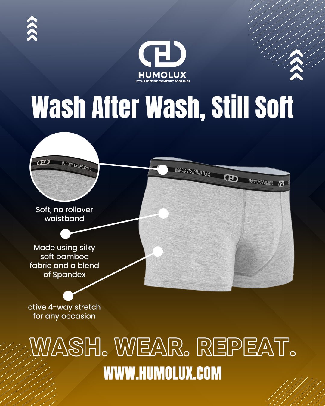 Best Bamboo Underwear for men: Comfort Without Sweat - Humolux