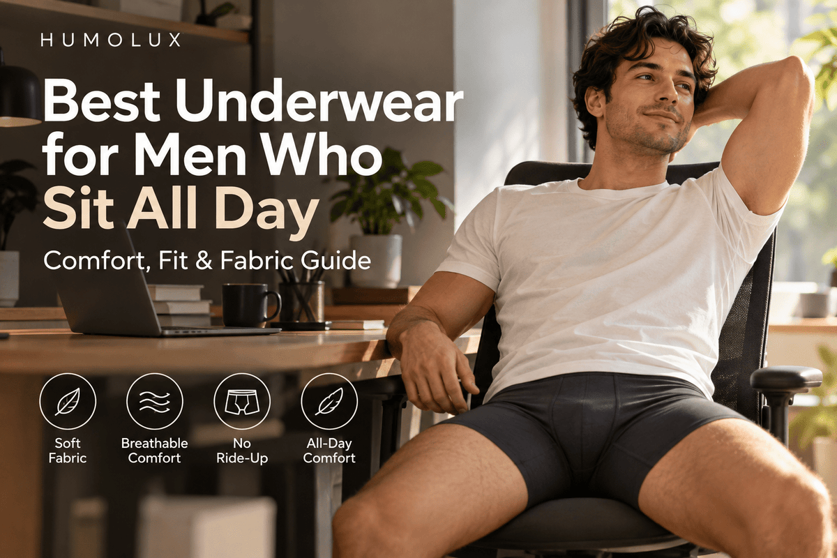 Best Underwear for Men Who Sit All Day - Humolux