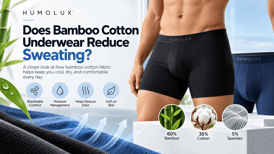 Does Bamboo Cotton Underwear Reduce Sweating - Humolux