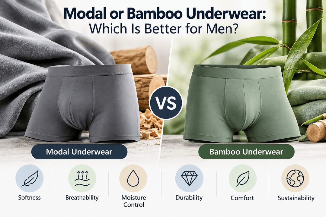 Modal or Bamboo Underwear: Which Is Better for Men? - Humolux