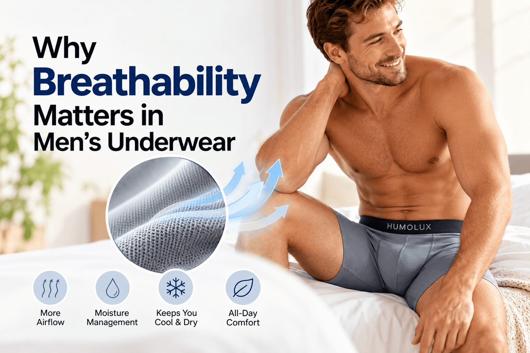 Why Breathability Matters in Men’s Underwear - Humolux